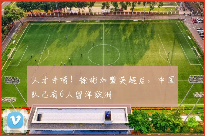 人才井喷！徐彬加盟英超后，中国队已有6人留洋欧洲